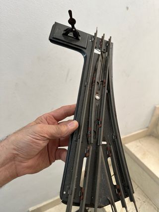 Vías de tren eléctrico antiguas