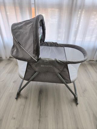 Cuna de bebé Kindercraft gris