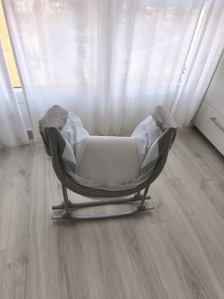 Cuna de bebé Kindercraft gris