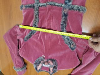 Cazadora Hermes Rosa con Pelo