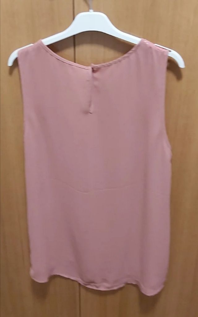 Camisa sin mangas ONLY rosa TM.