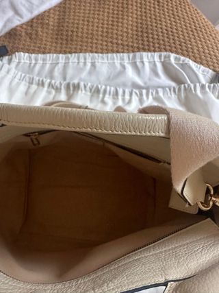 Bolso Tous Piel Beige Negro