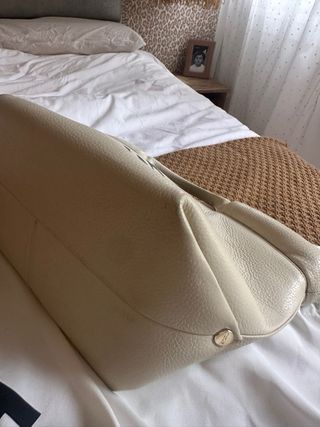 Bolso Tous Piel Beige Negro