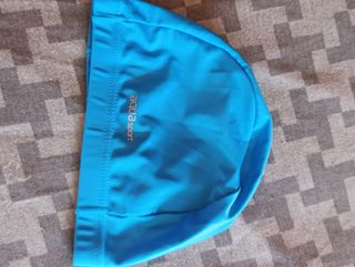 Gorro de piscina azul