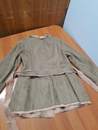 Cazadora Adolfo Domínguez Mujer Verde/Marrón