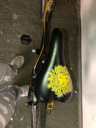 Bicicleta BTWIN Negra y Amarilla