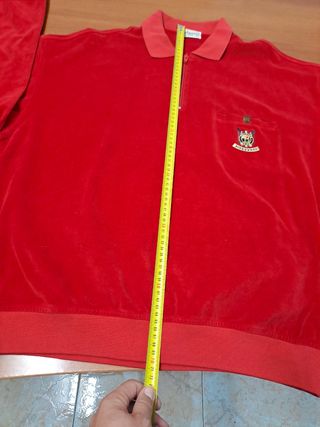 Sudadera Vintage Burberry Hombre Multicolor Roja