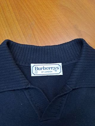 Jersey Burberry Hombre Azul