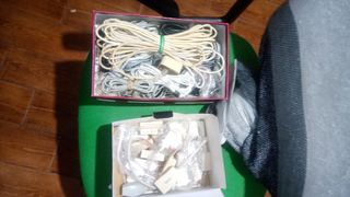 LOTE CABLES TELEFONO + LOTE SPLITTERS