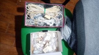 LOTE CABLES TELEFONO + LOTE SPLITTERS