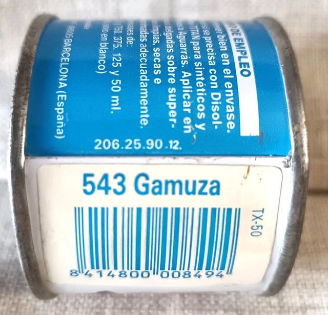 Esmalte Titan 543 Gamuza 50 ml