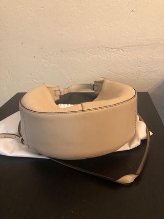 Bolso Furla Piel Rosa Nude 100 % original