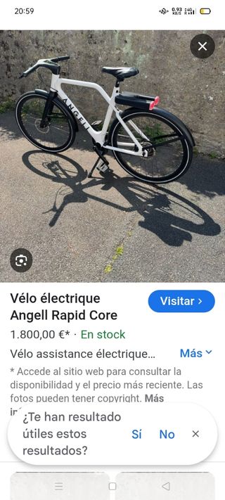 Bici Eléctrica Angell M Rapid 2024