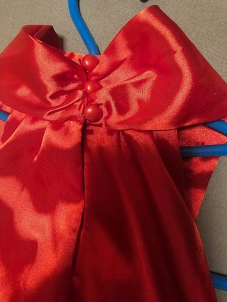 Blusa sin mangas roja