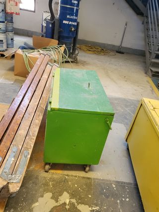 Arcón de obra para herramientas