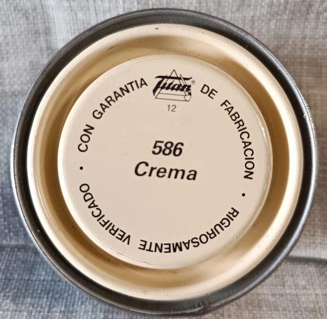 Esmalte Titan 50ml Crema 586