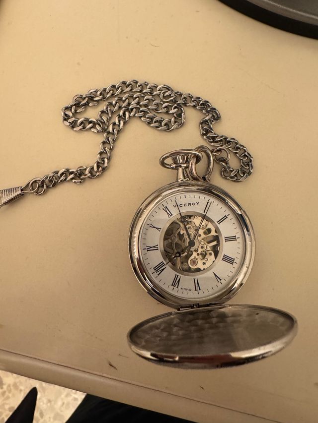 Reloj de bolsillo Viceroy plateado