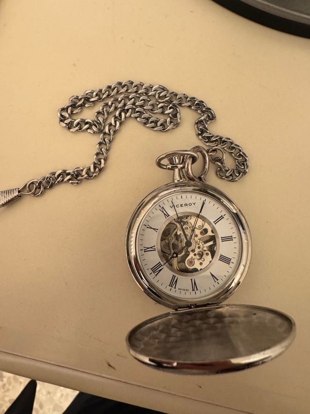 Reloj de bolsillo Viceroy plateado