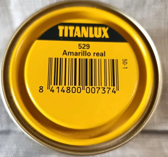 Esmalte Titanlux Amarillo Real 50ml