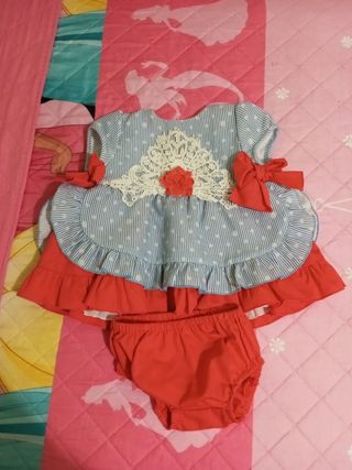 Vestido Dolce Petit niña T.3 meses