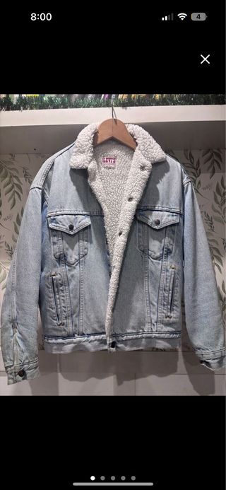 Tejana Levi's con borrego Made in USA