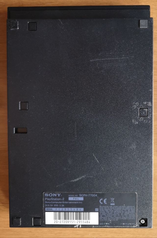 PlayStation 2 SCPH-77004 Nera ps2 controller