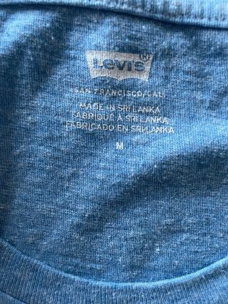 Camiseta Levi's azul talla M