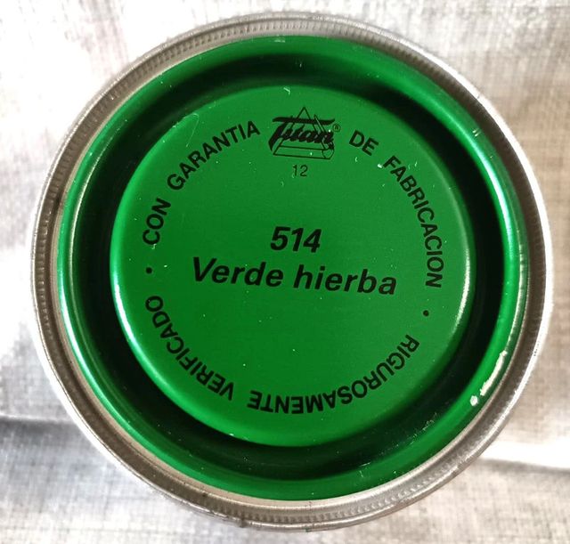 Esmalte Titan Verde Hierba 50 ml