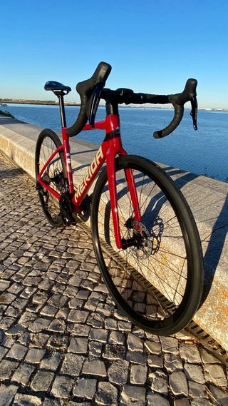 Bicicleta Estrada Mérida Scultura Tam. XS