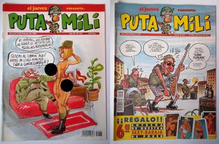 EL JUEVES PRESENTA PUTA MILI 14 revistas