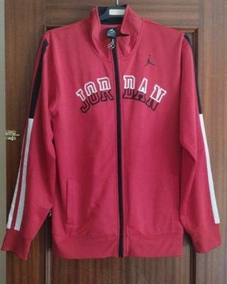 Sudadera Jordan Vintage Roja y Negra