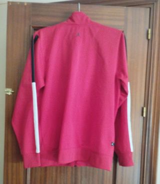 Sudadera Jordan Vintage Roja y Negra