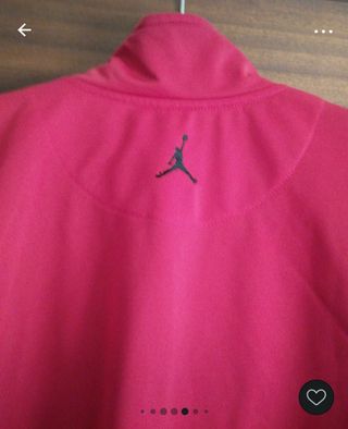 Sudadera Jordan Vintage Roja y Negra