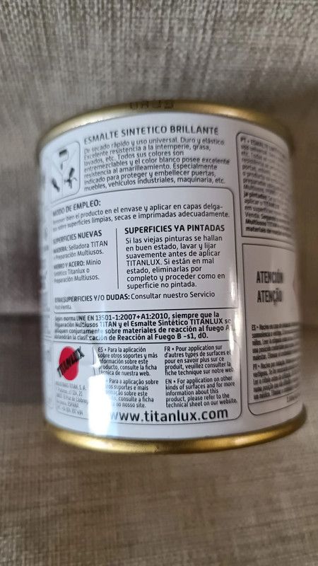 Esmalte Titanlux 125ml Gamuza