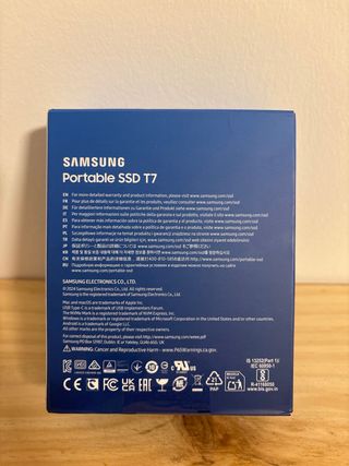 Samsung SSD Portátil T7 2TB