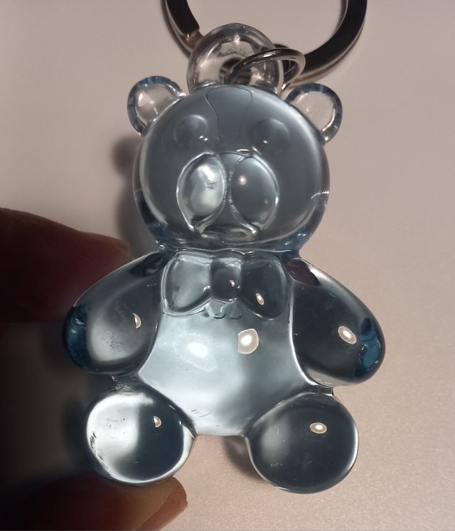 Portachiavi Furla Orsetto Azzurro