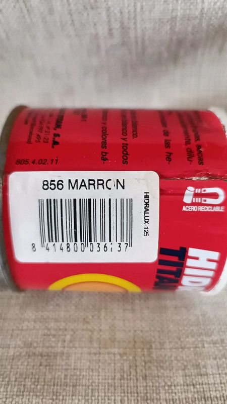 Hidralux Titan 125 ml Marrón Satinado