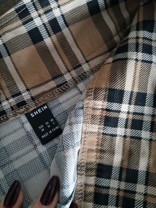 Gonnellina quadri taglia XS