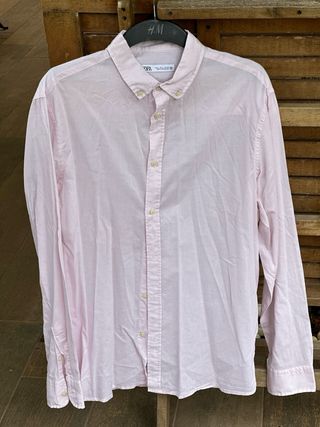Camisa rosa Zara