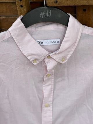 Camisa rosa Zara
