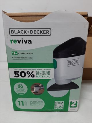 Lijadora Inalámbrica Black+Decker Reviva 12V