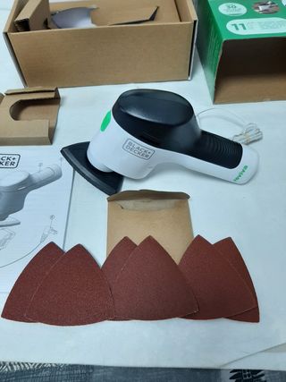 Lijadora Inalámbrica Black+Decker Reviva 12V