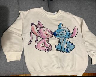 Sudadera sin capucha con estampado stich 9-10