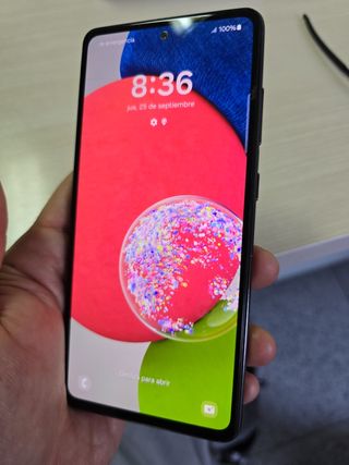 Samsung Galaxy A52s 5G negro, en perfecto estado