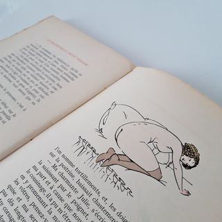 1936 LIBRO ANTIGUO ERÓTICO ILUSTRADO