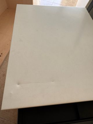 Cajonera de oficina metálica gris