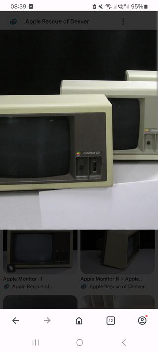 Monitor Apple III Beige