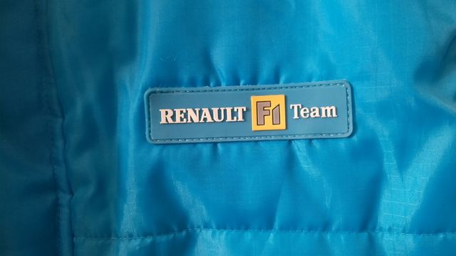 Chaleco Renault F1 Reversible Azul/Amarillo