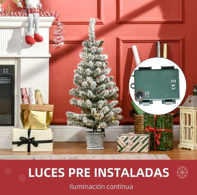 Árbol de Navidad pequeño con Luces 