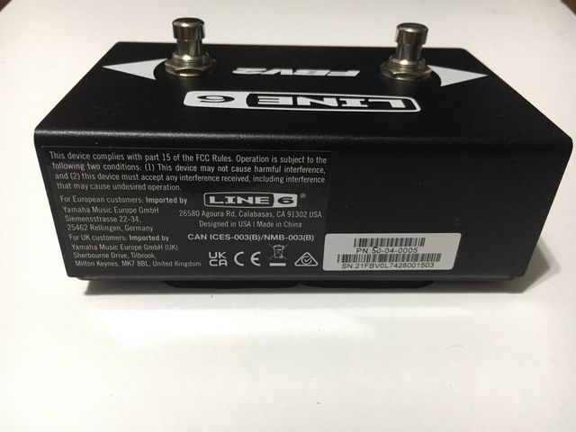 Pedal Line 6 FBV2